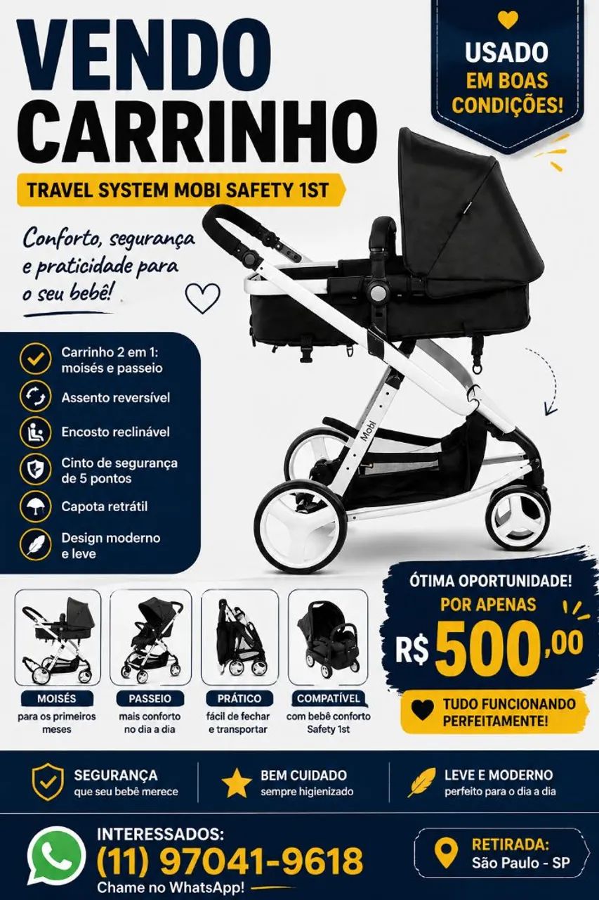 Carrinho de bebê 