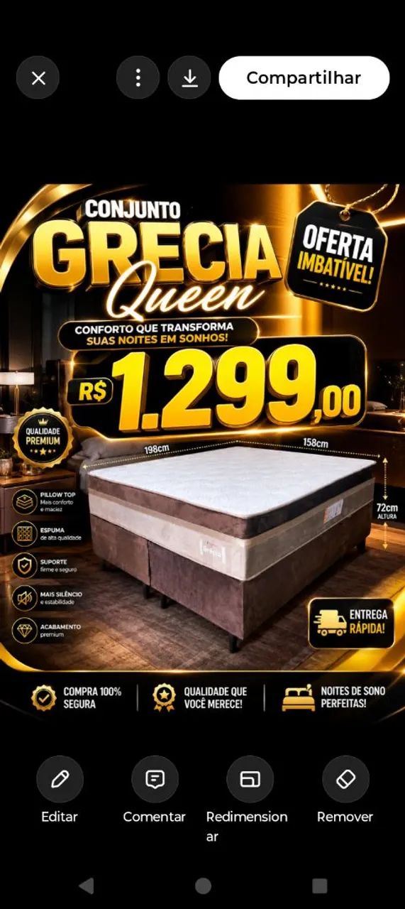 Cama casal