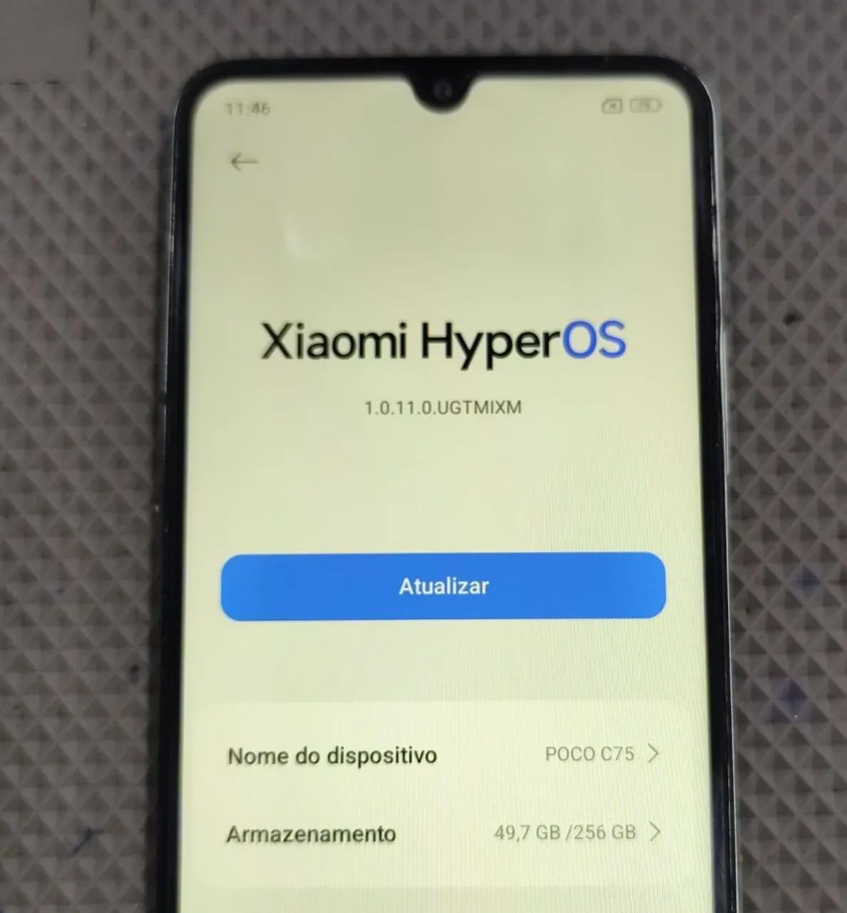 Vende-se celular Poco C75 com capinha e película de brinde, 3 meses de garantia. - Foto 3