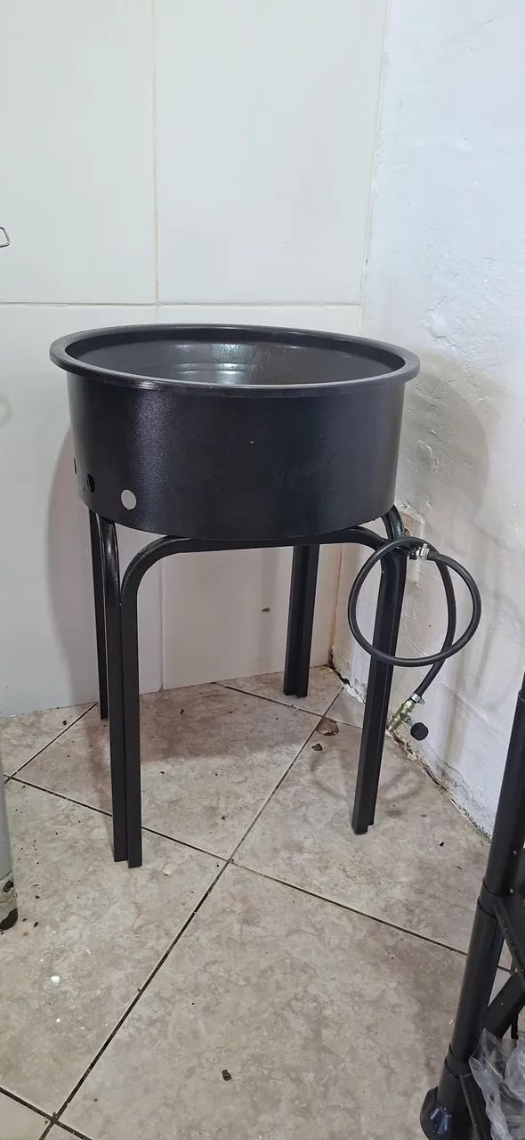 Fogão para fritar Pastel