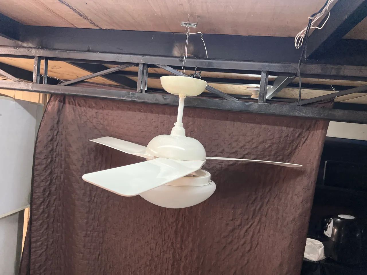 Ventilador de Teto 3 Pás Branco 127v