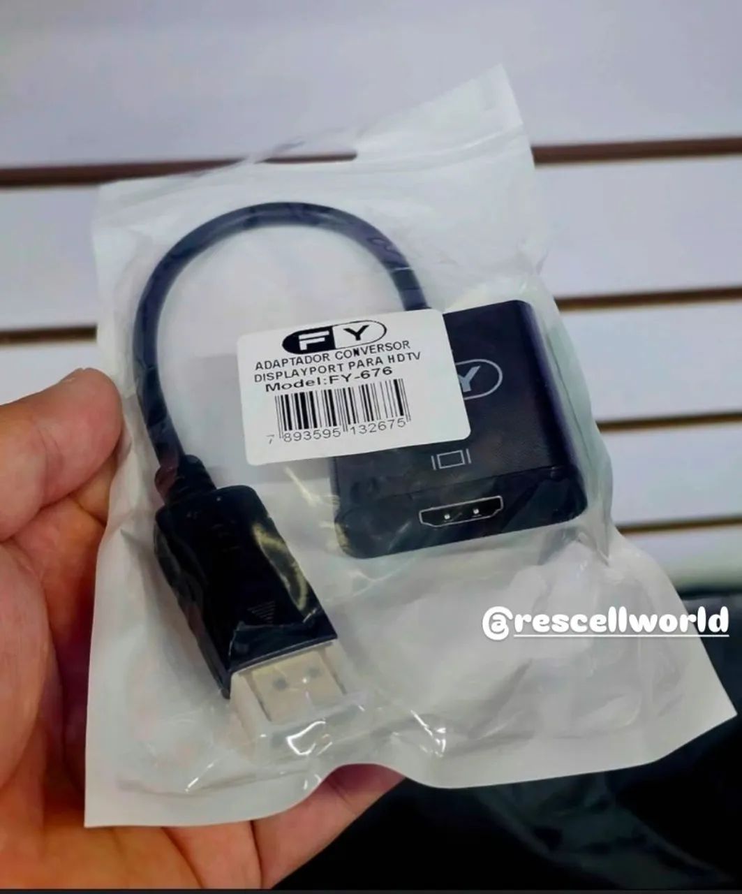 Conversor Displayport para HDMI.