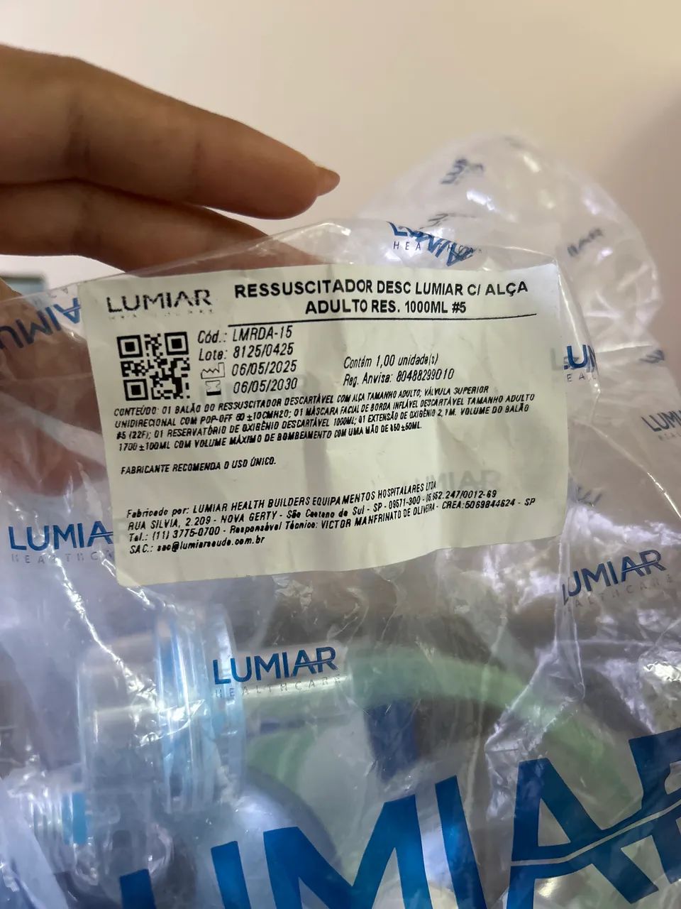 RESSUSCITADOR LUMIAR  - Foto 5