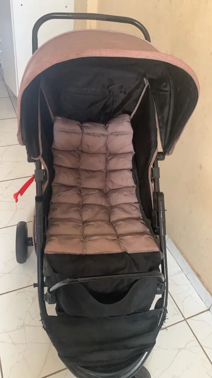 Carrinho de bebê menina 