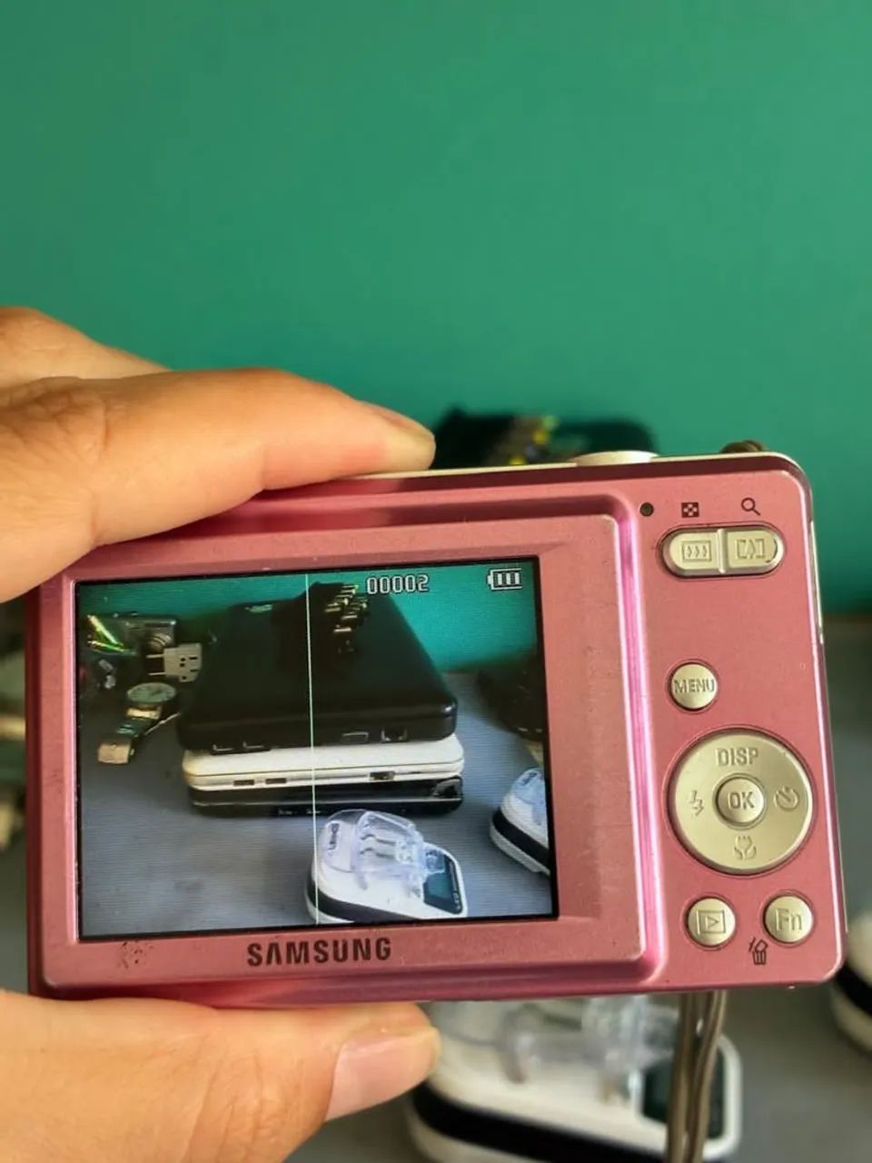 Câmera Digital Samsung 10.2 MP Rosa sem bateria  - Foto 4