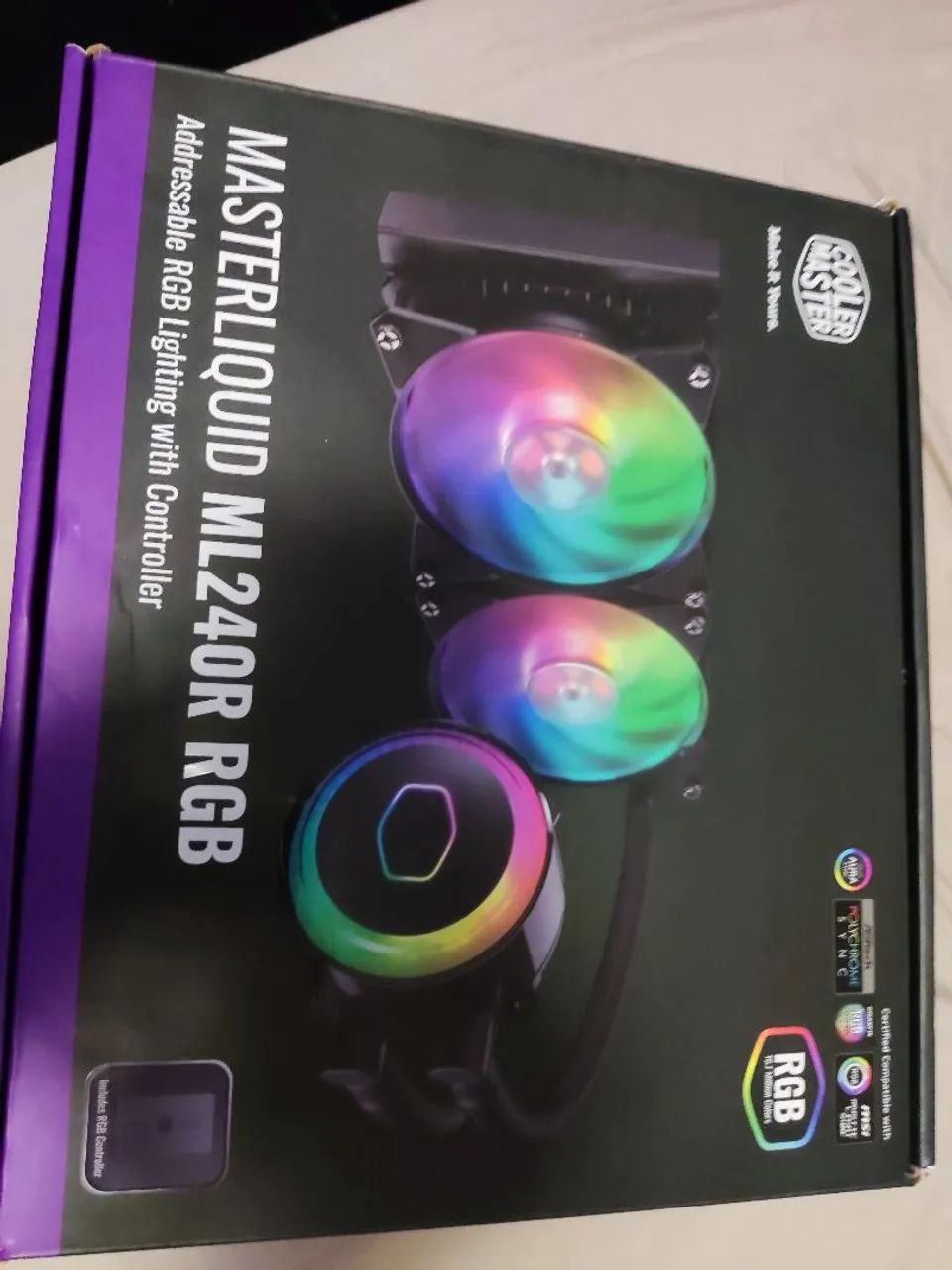 Water Cooler Masterliquid Ml240r Rgb Cooler Master 