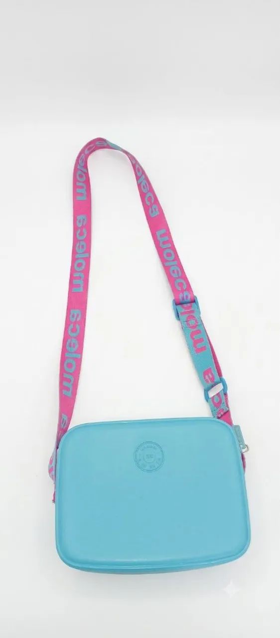 Bolsa moleca azul,bag grande 