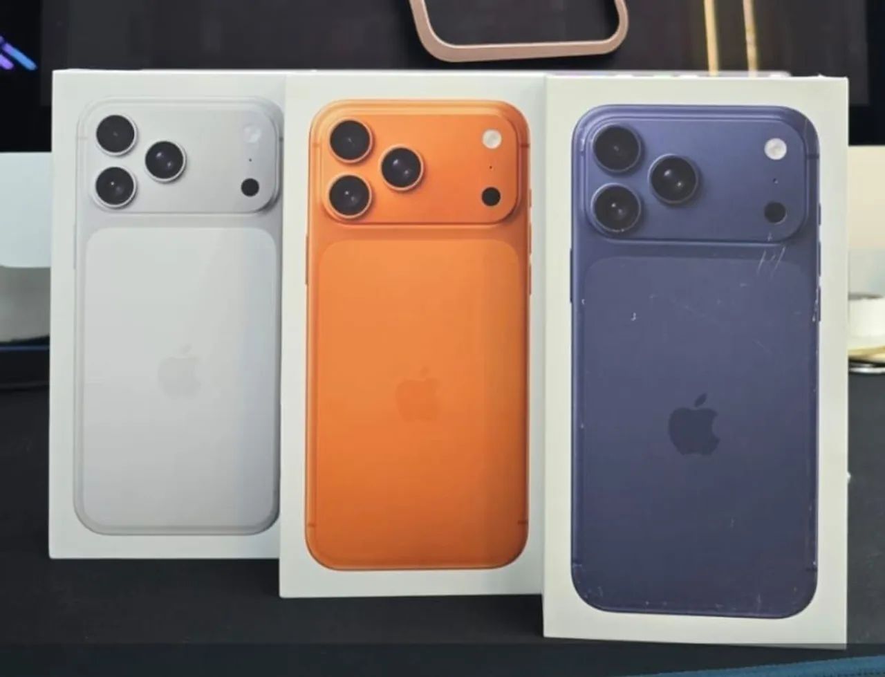 IPHONE 17 PRO mAX LARANJA - 256GB - Celulares e Smartphones