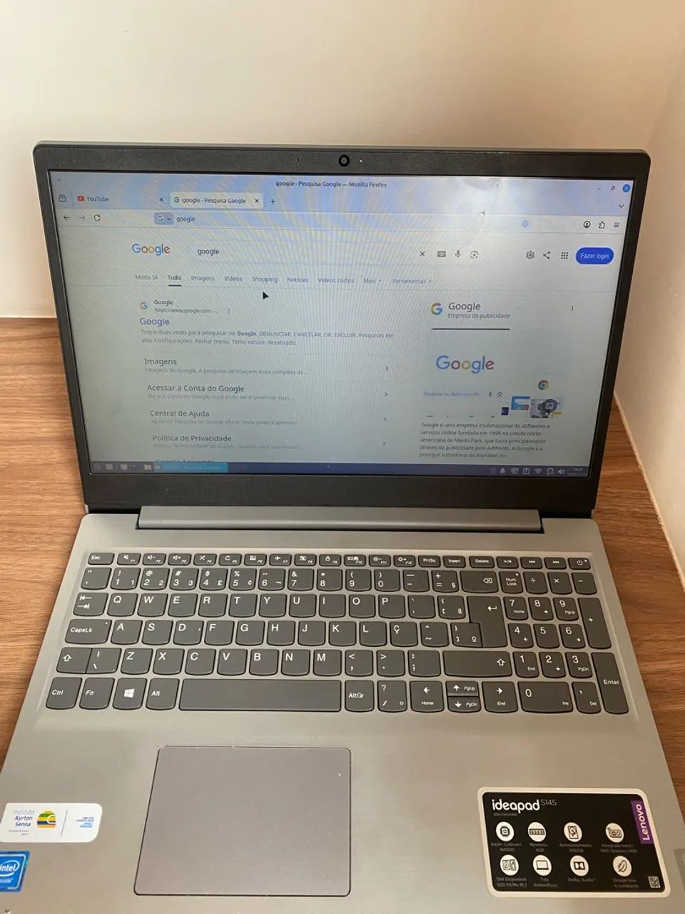 Notebook Lenovo IdeaPad S145 - Muito conservado  - Foto 2