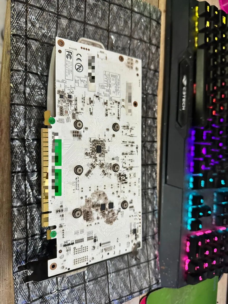 Placa de vídeo GTX 1050TI WHITE