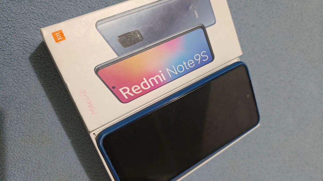 Redmi Note 9s - funcionando - Único dono #Vender Rápido
