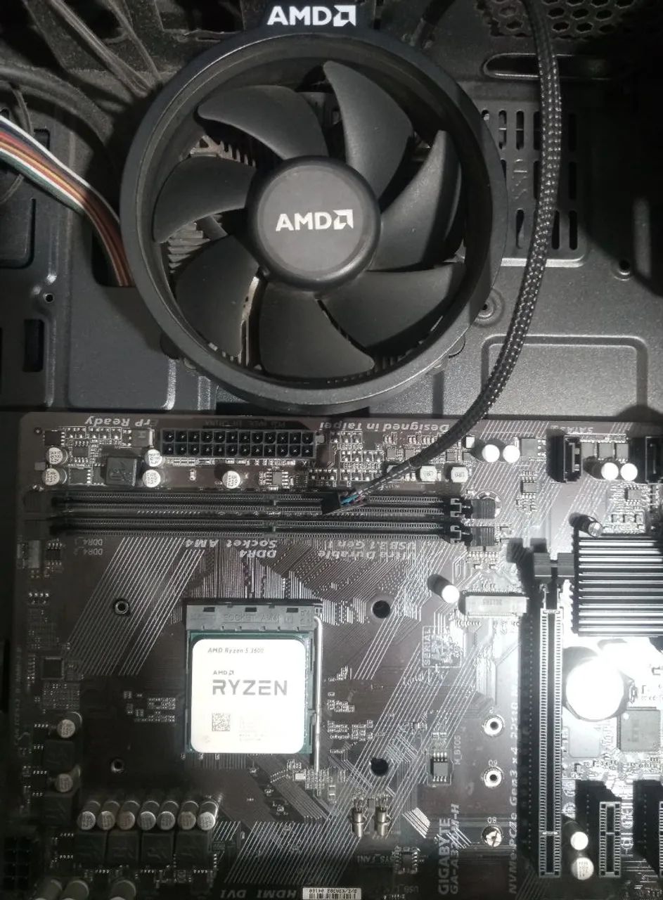 Kit upgrade Ryzen 5 3600 + a320 gigabyte 