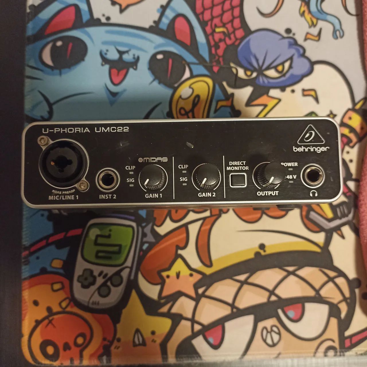 Interface de Áudio Behringer U-Phoria UMC22 - USB