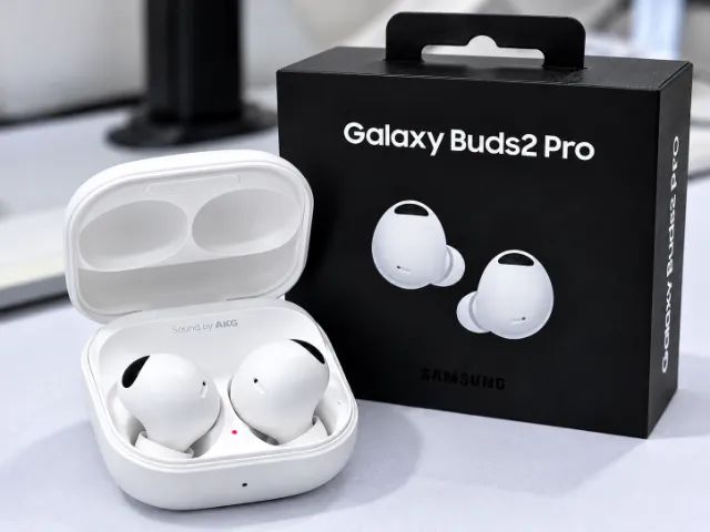 Samsung Galaxy Buds2 Pro Branco com Estojo e Caixa Original