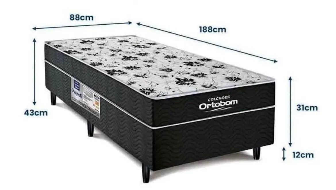 Cama Box Conjugada Solteiro - Foto 3