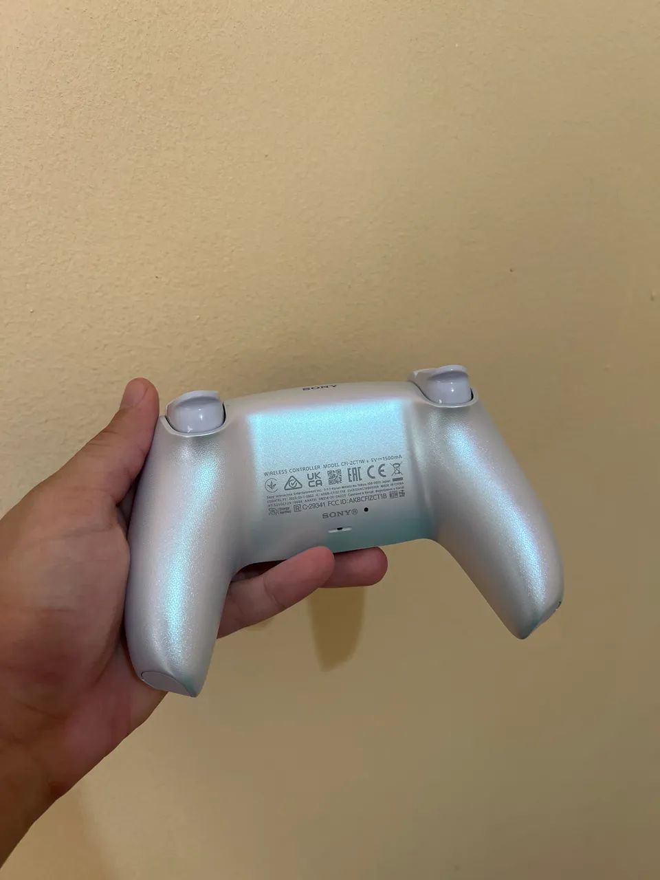 Controle PS5 DualSense Chroma Pearl - Original Sony - Foto 4