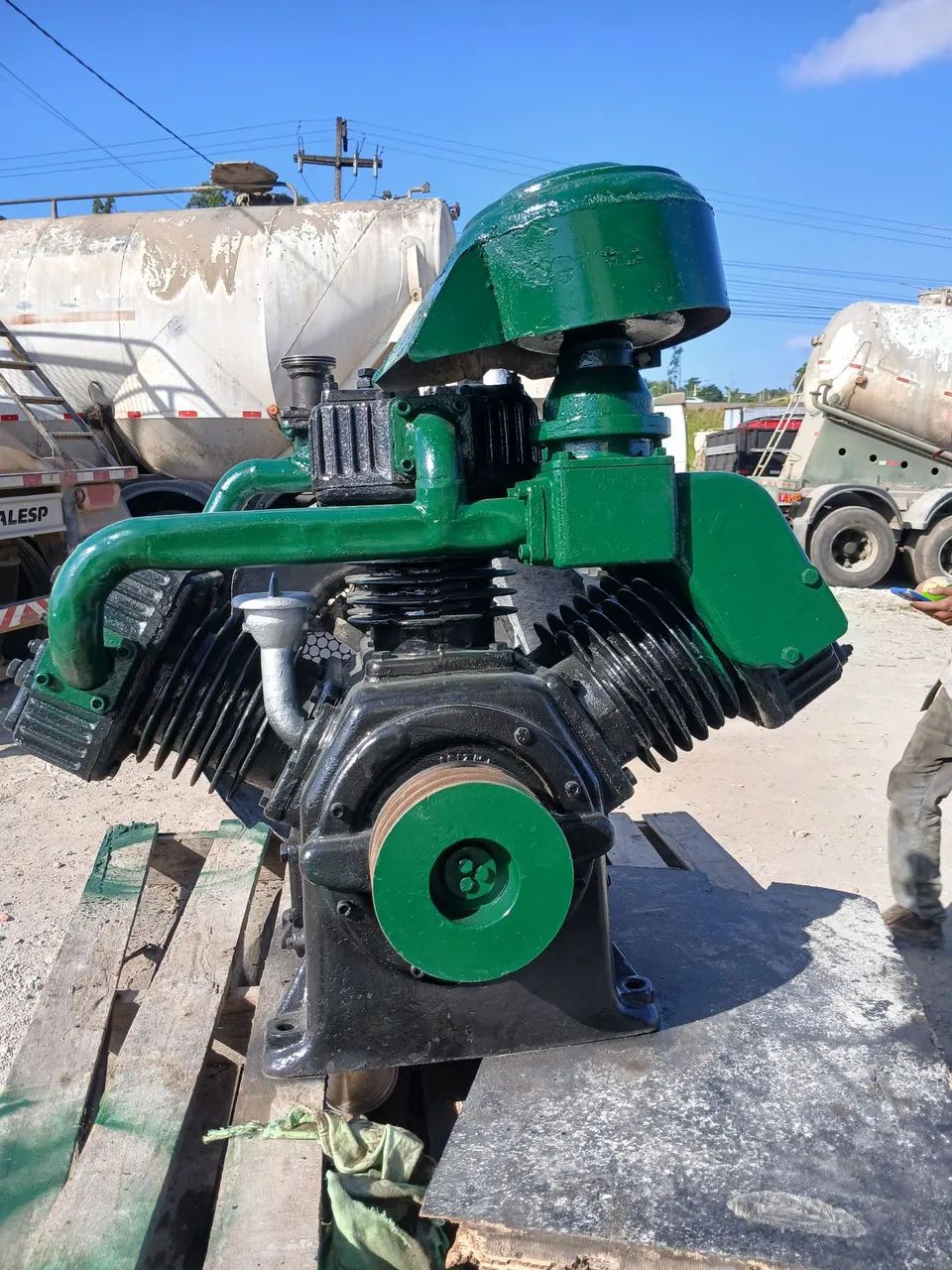Compressor de ar pra SILO. - Foto 3