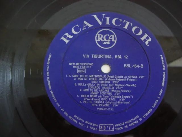 LP Vinil Via Tiburtina , KM 12 . - Foto 4