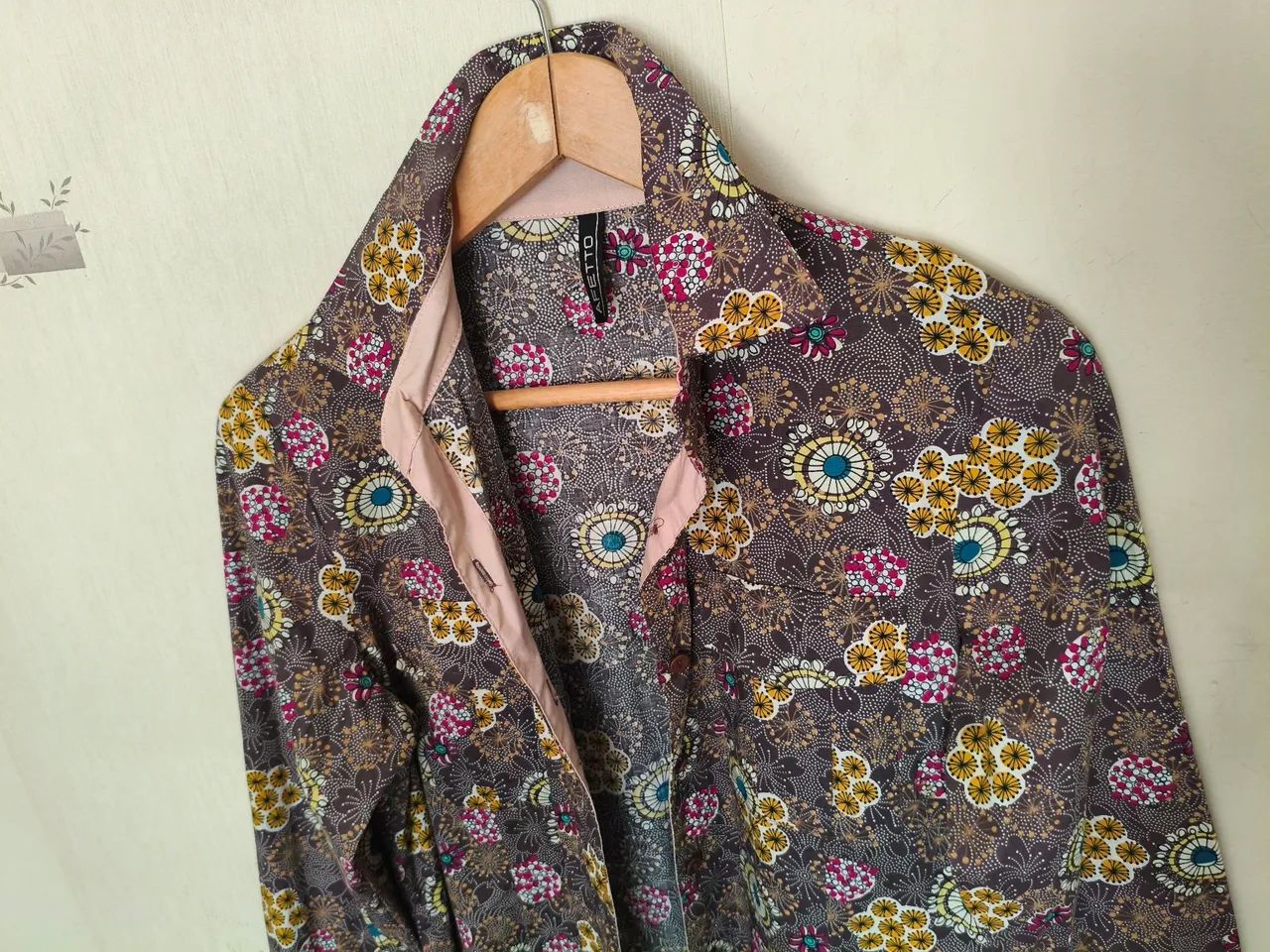 AFETTO VESTIDO CHEMISE ALGODÃO TAM M  - Foto 3