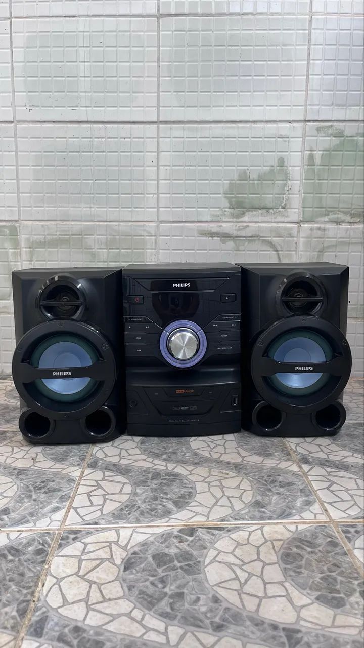 Caixa de Som Philips com 2 Caixas