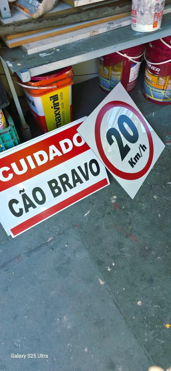 Faixas e placas  - Foto 3