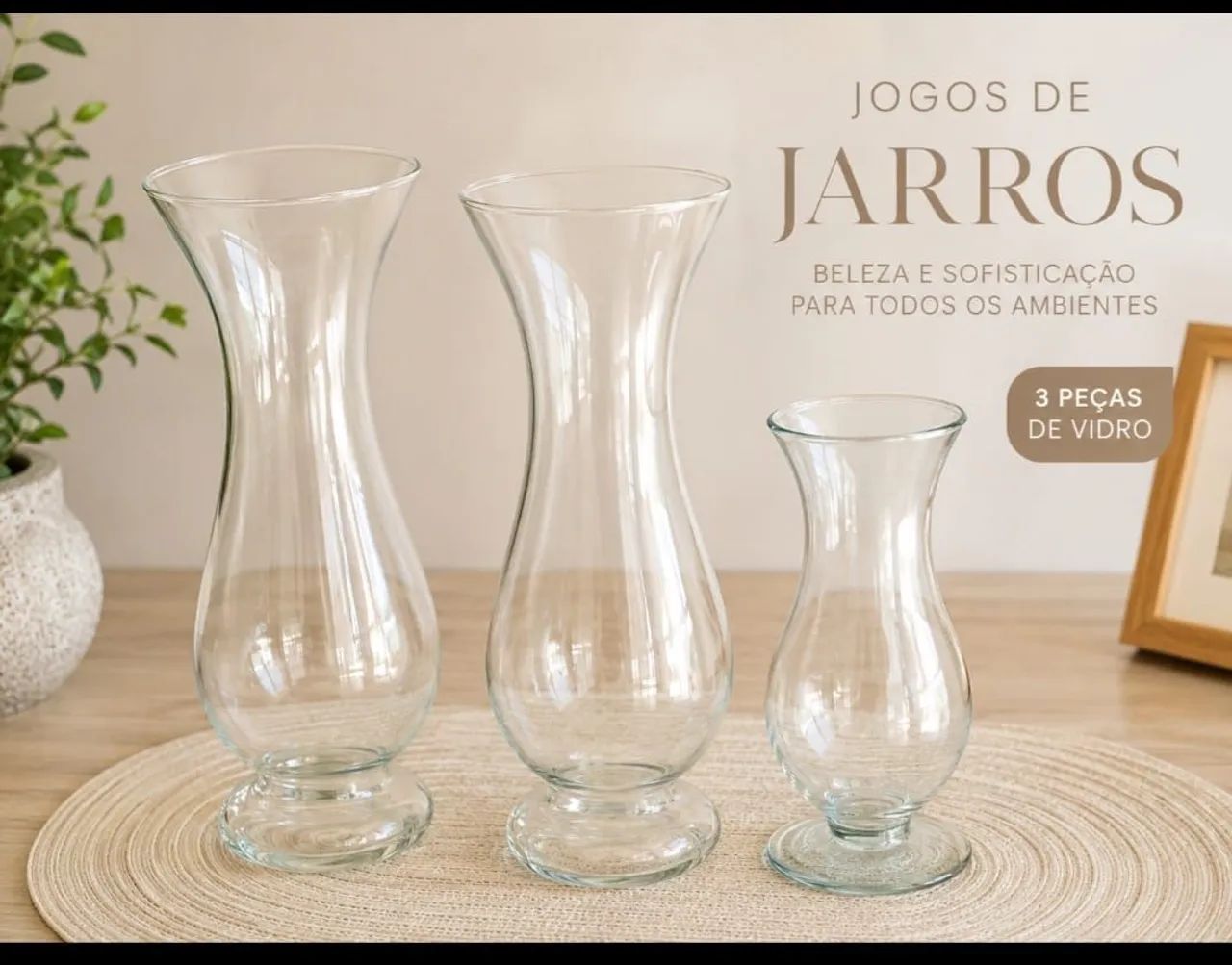 Jarro de vidro