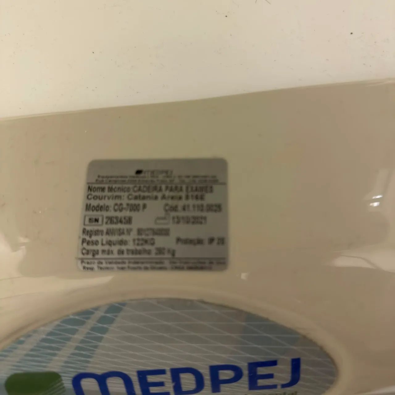 CADEIRA PARA EXAME MEDPEJ  - Foto 3