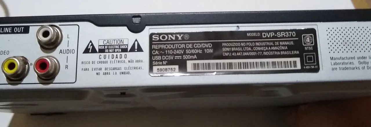 kit dvd sony dvp-sr370 e philips dvp2850x-78 - Foto 5