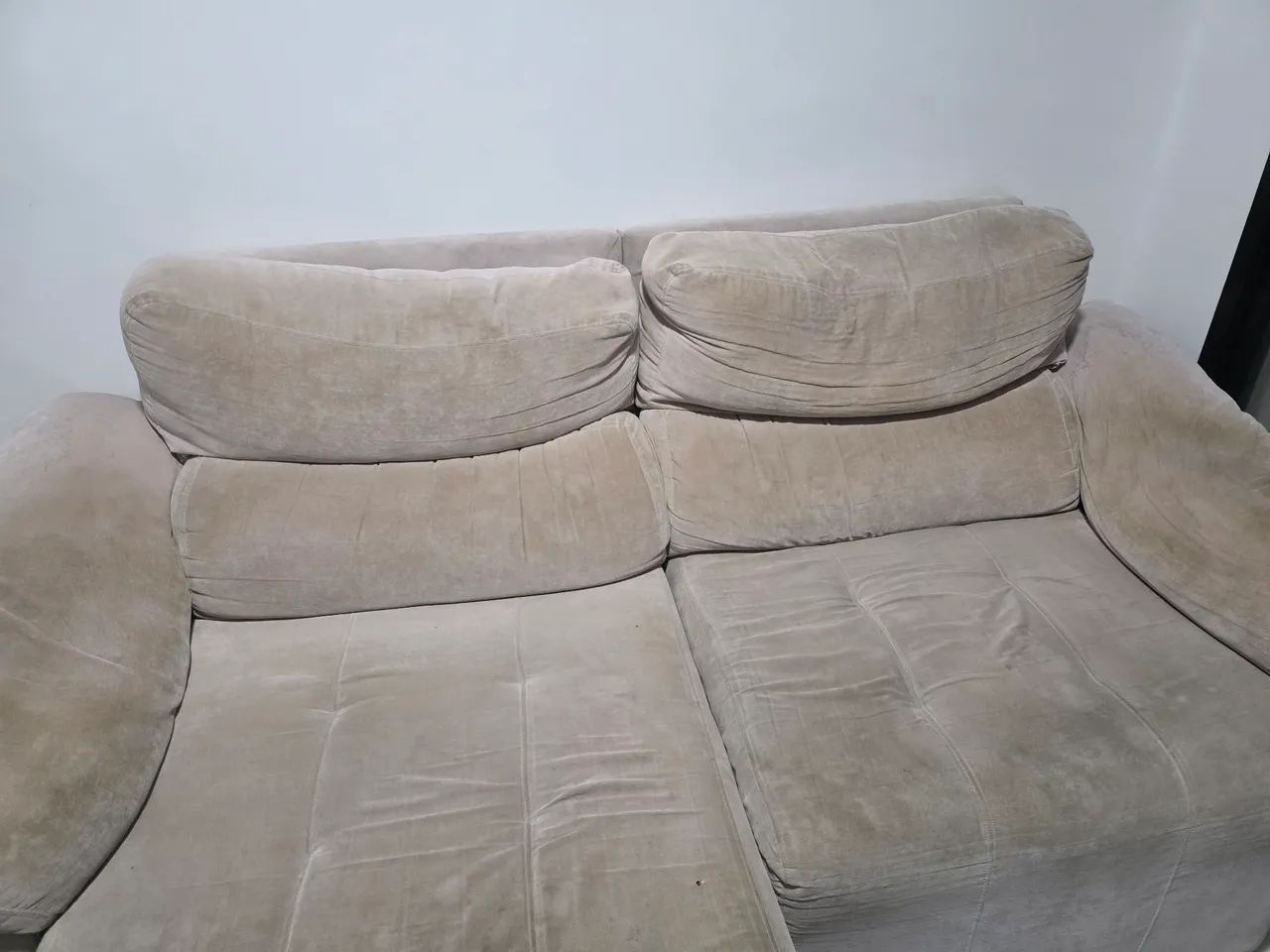 Sofa retrátil e reclinavel confortável em tecido - Foto 2