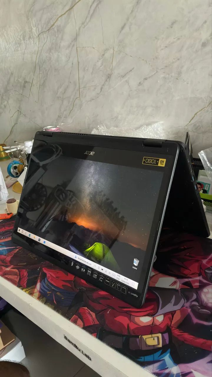 Notebook Acer Tela Touch Dobravel R5-471T - Foto 3
