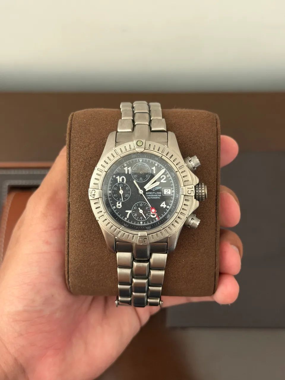Relógio breitling original titânio  - Foto 2