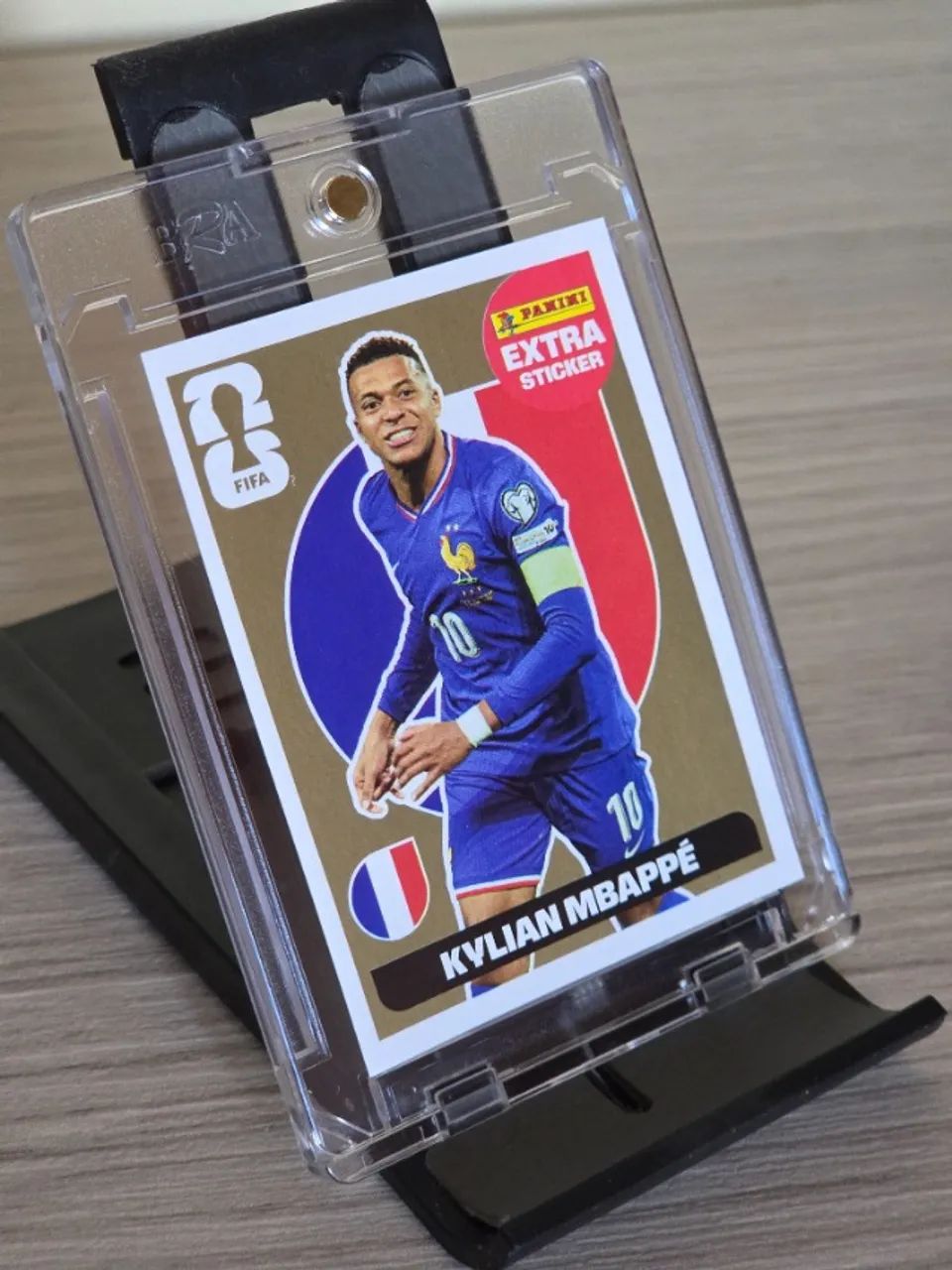 Figurinha legend Mbappe Copa 2026 Dourada Ouro