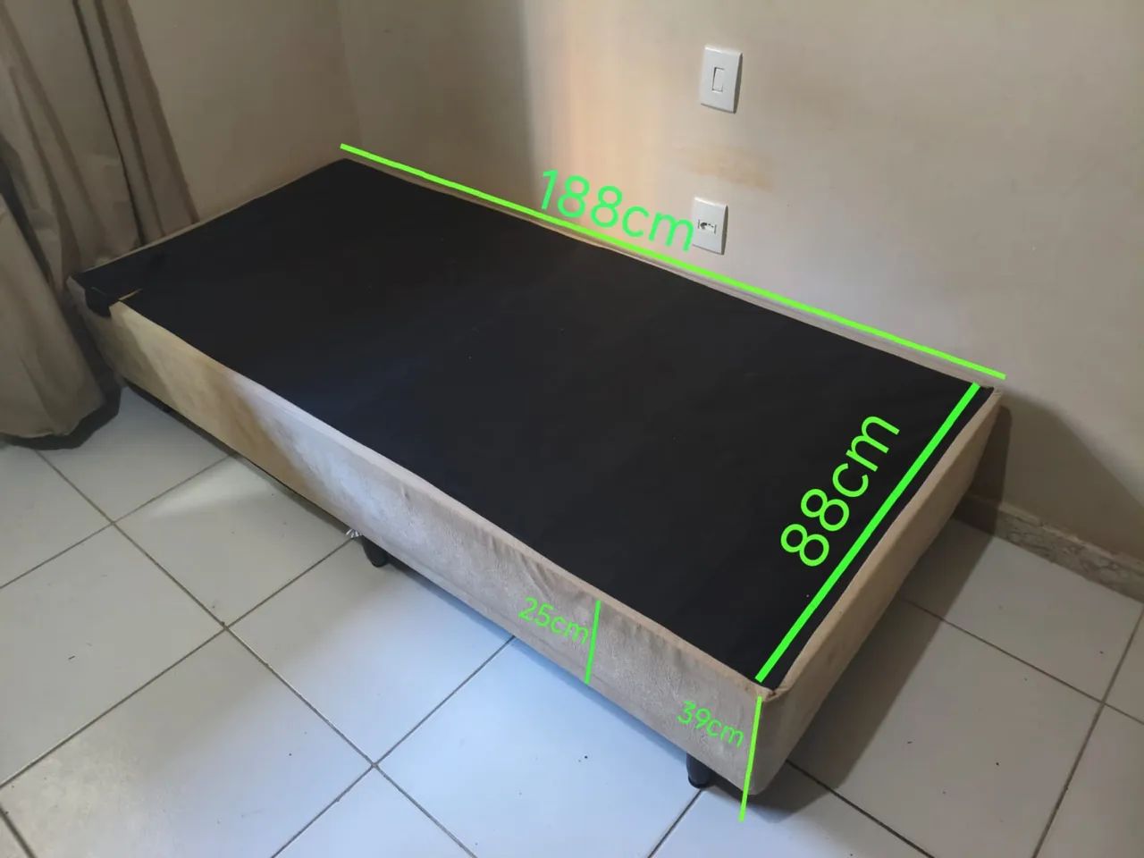 Base  box solteiro  - Foto 2