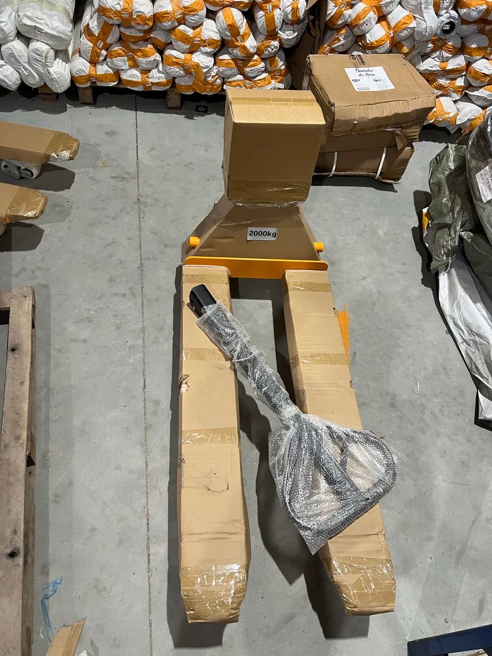 Paleteira com balança 2 toneladas - Foto 5