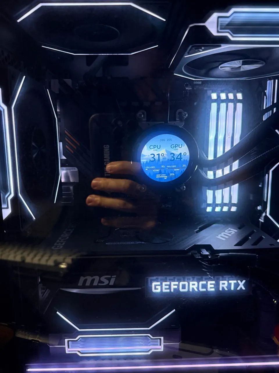 Nvidea GeForce RTX 4070 MSI 2x Ventus - Foto 4