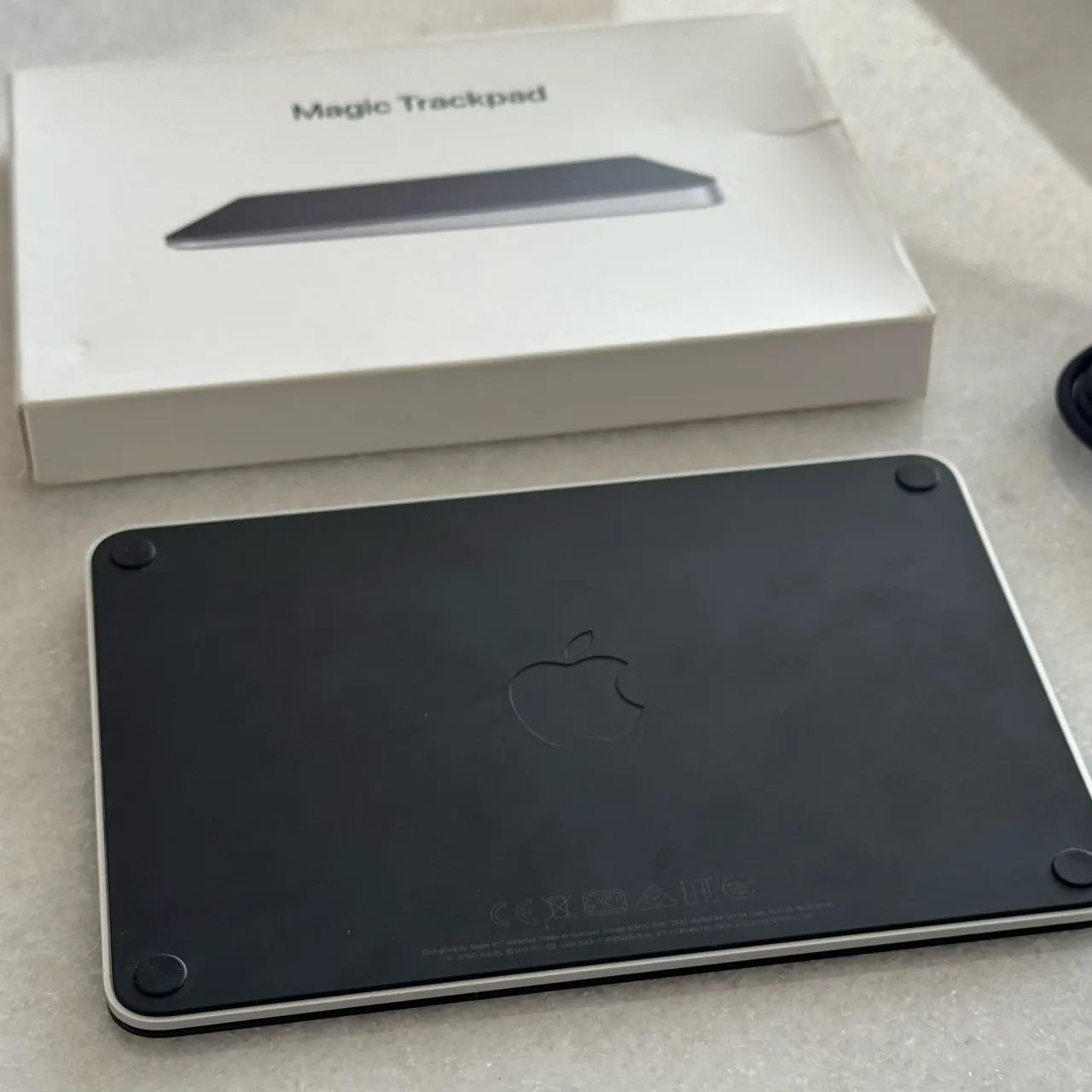 Magic Trackpad Apple - Multi-Touch (Preto) Trackpad Apple original