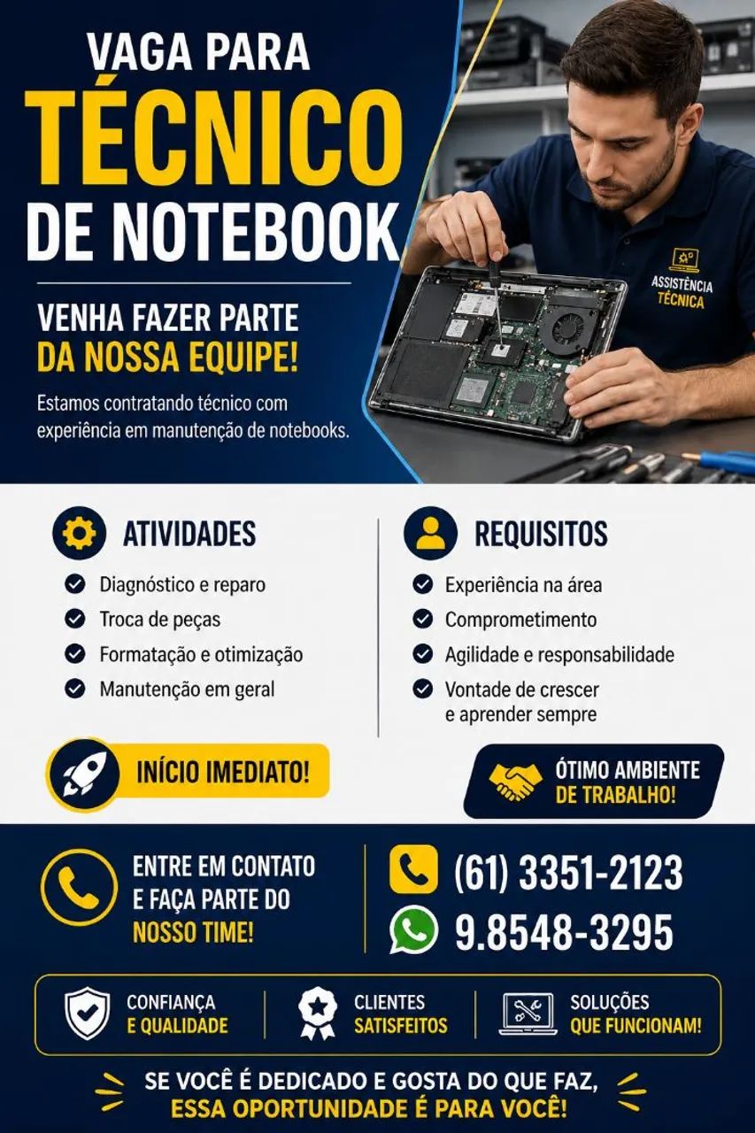 Tela de notebook vende