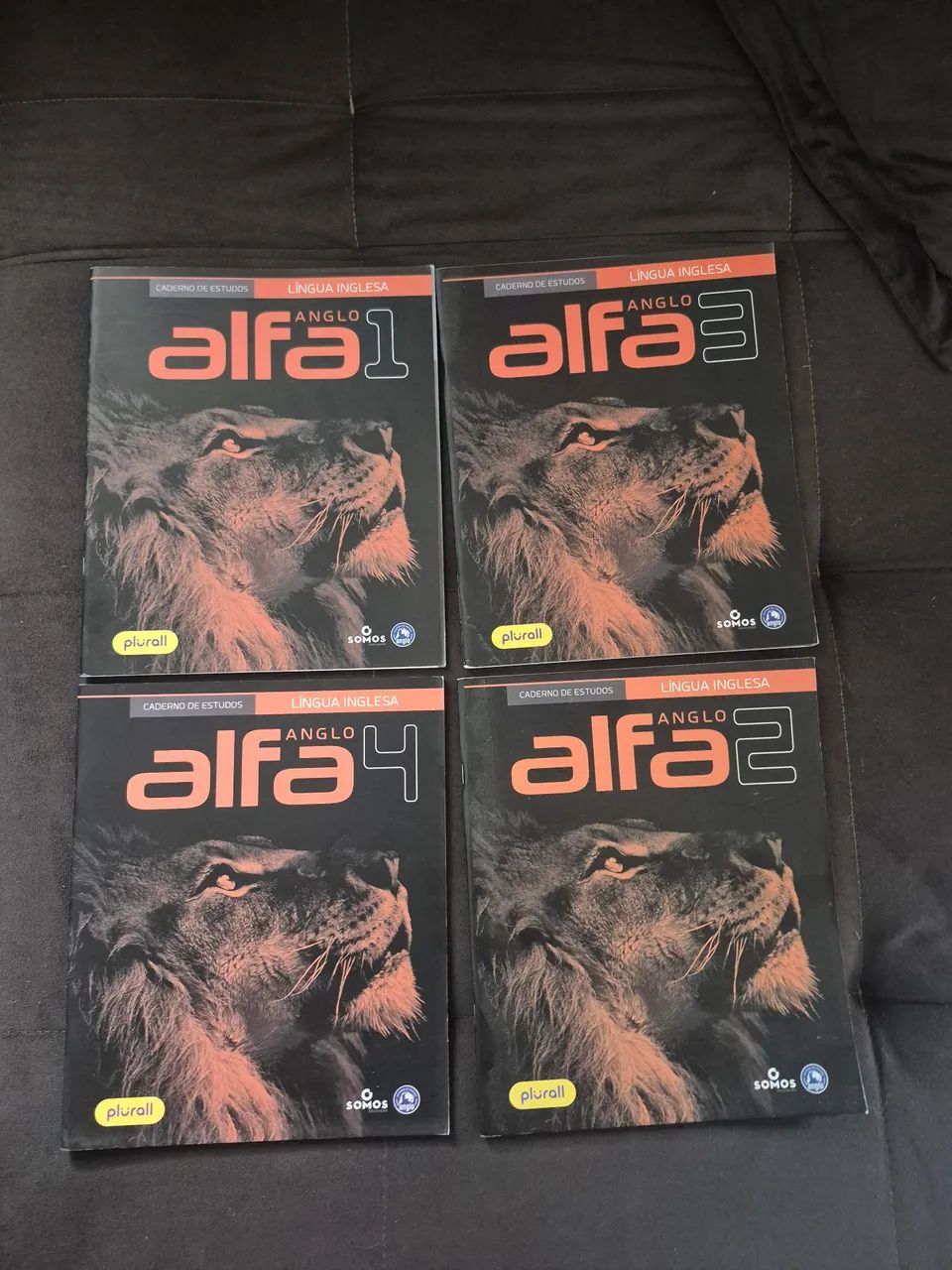 Coleção anglo alfa inglês.