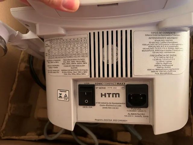 Ultrassônico Sonic Compact MAXX - HTM (ULTRASSOM, TENS E FES) - Foto 2