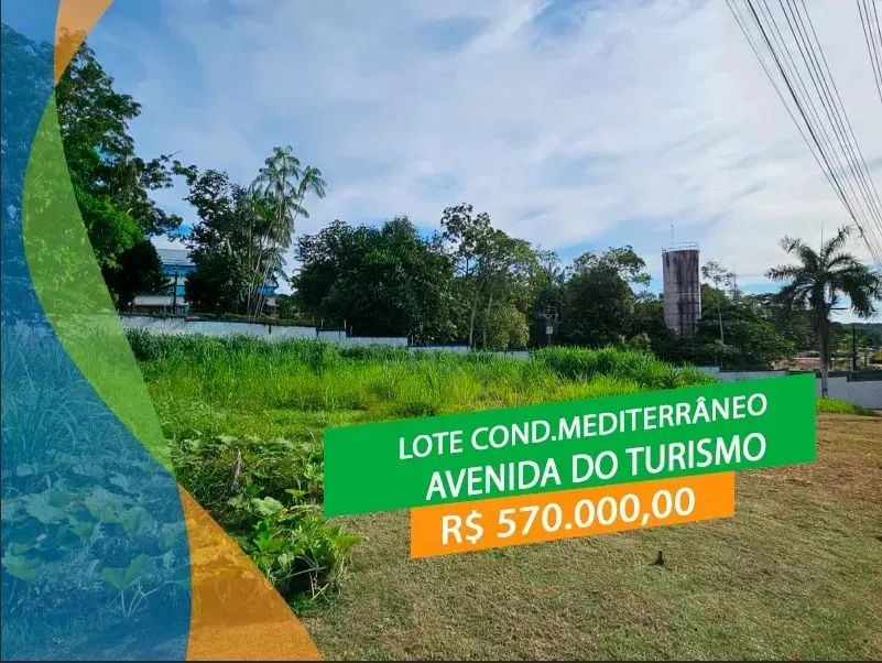 Terreno Cond. Mediterrâneo R$ 570 mil | Av. do Turismo