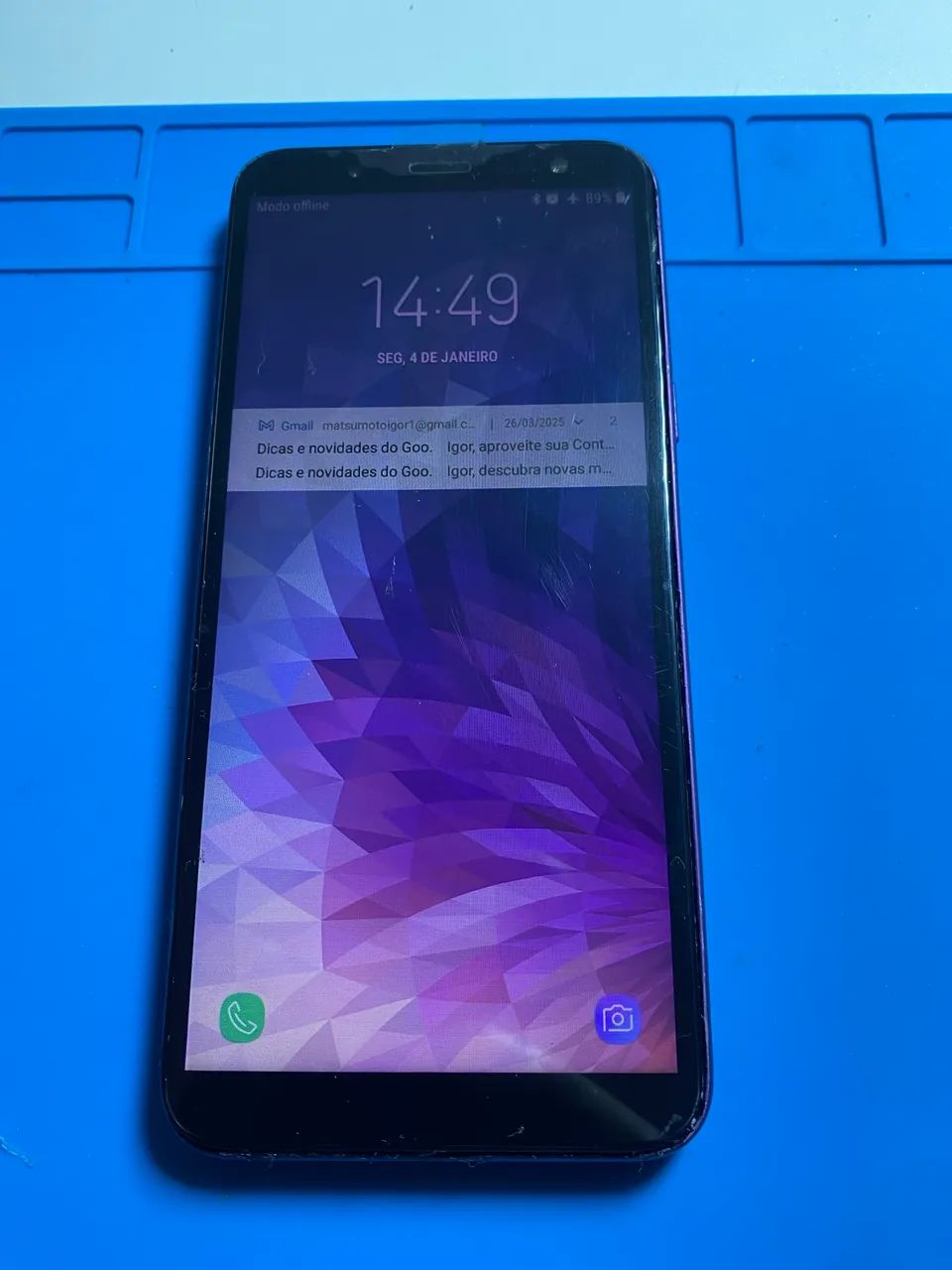 Galaxy j6 roxo  - Foto 2
