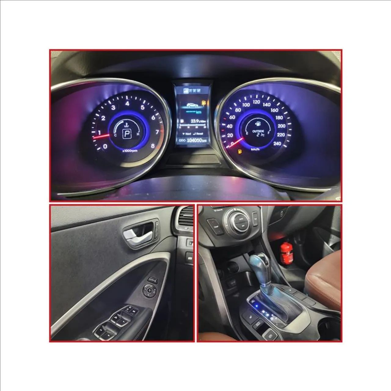 Hyundai Santa Fe 3.3 MPFI 4X4 7 Lugares V6 Aut., foto 16 de 16