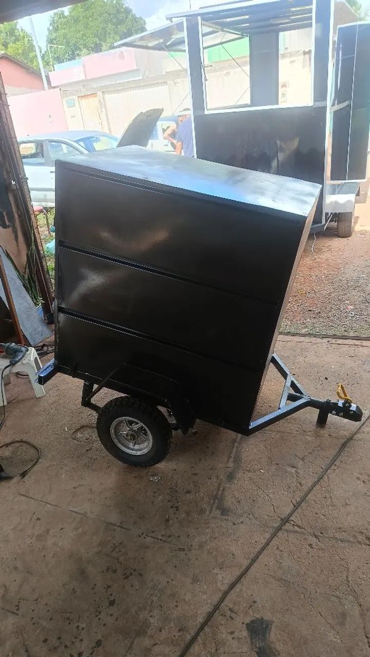Carretinha para moto nova  - Foto 4