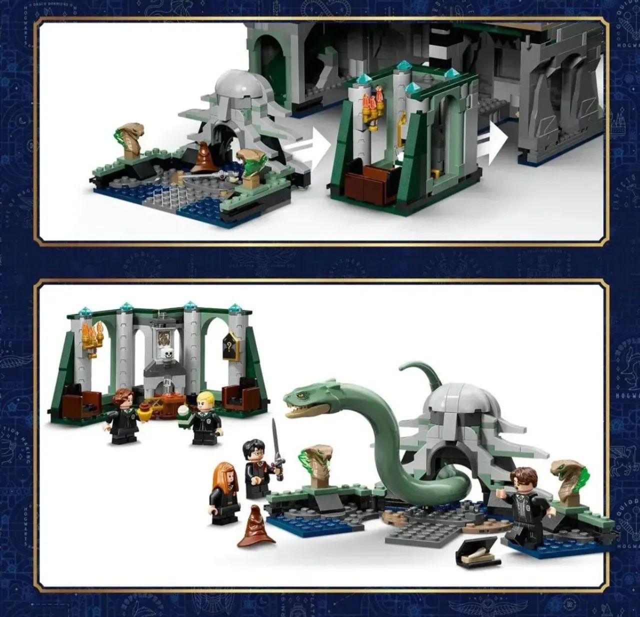 Lego Harry Potter Castelo De Hogwarts: Ala Leste 76473 original. - Foto 3