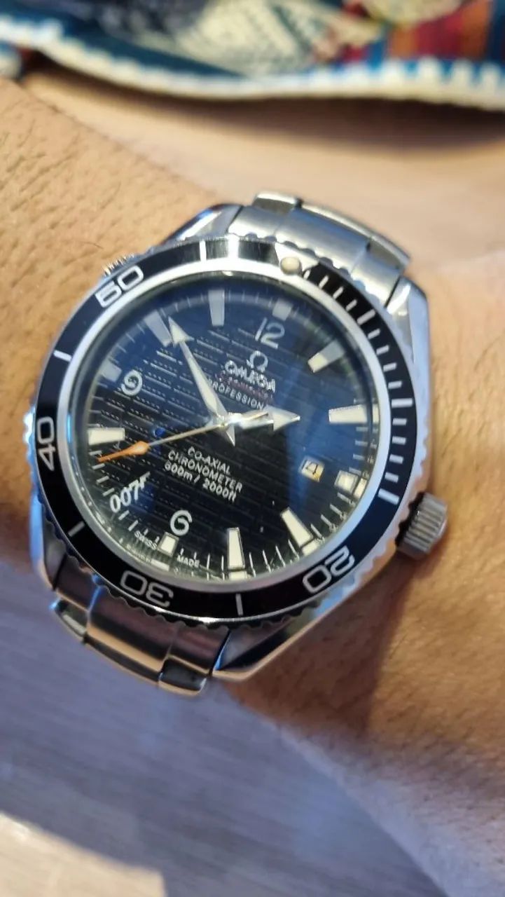 VENDO RELÓGIO ESTILO OMEGA SEAMASTER<br>