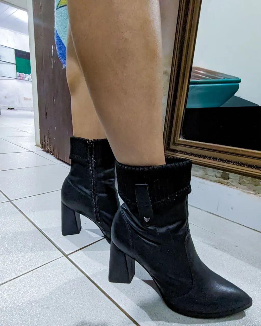 Botas de couro Mississipi 