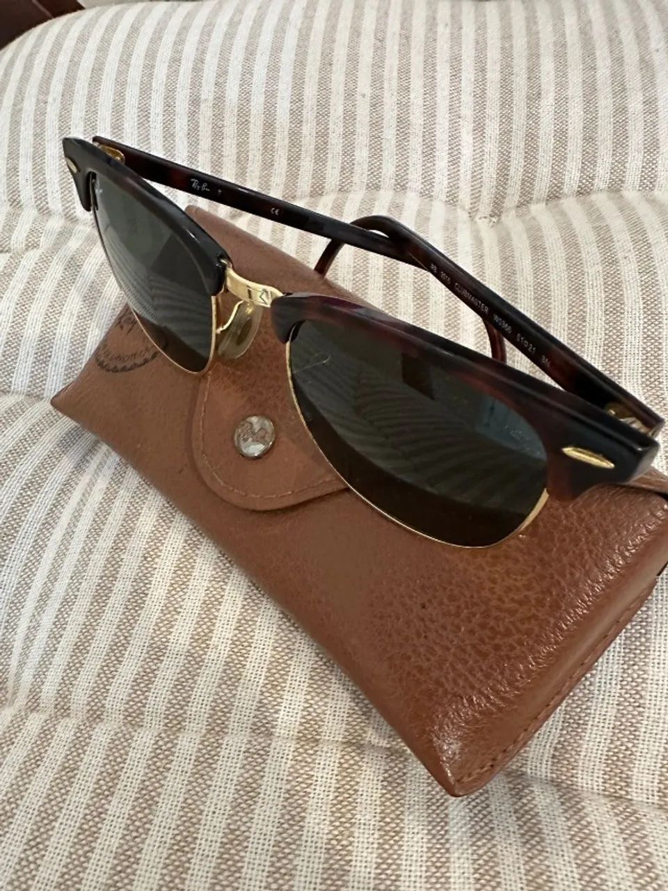 Óculos ray ban clubmaster original