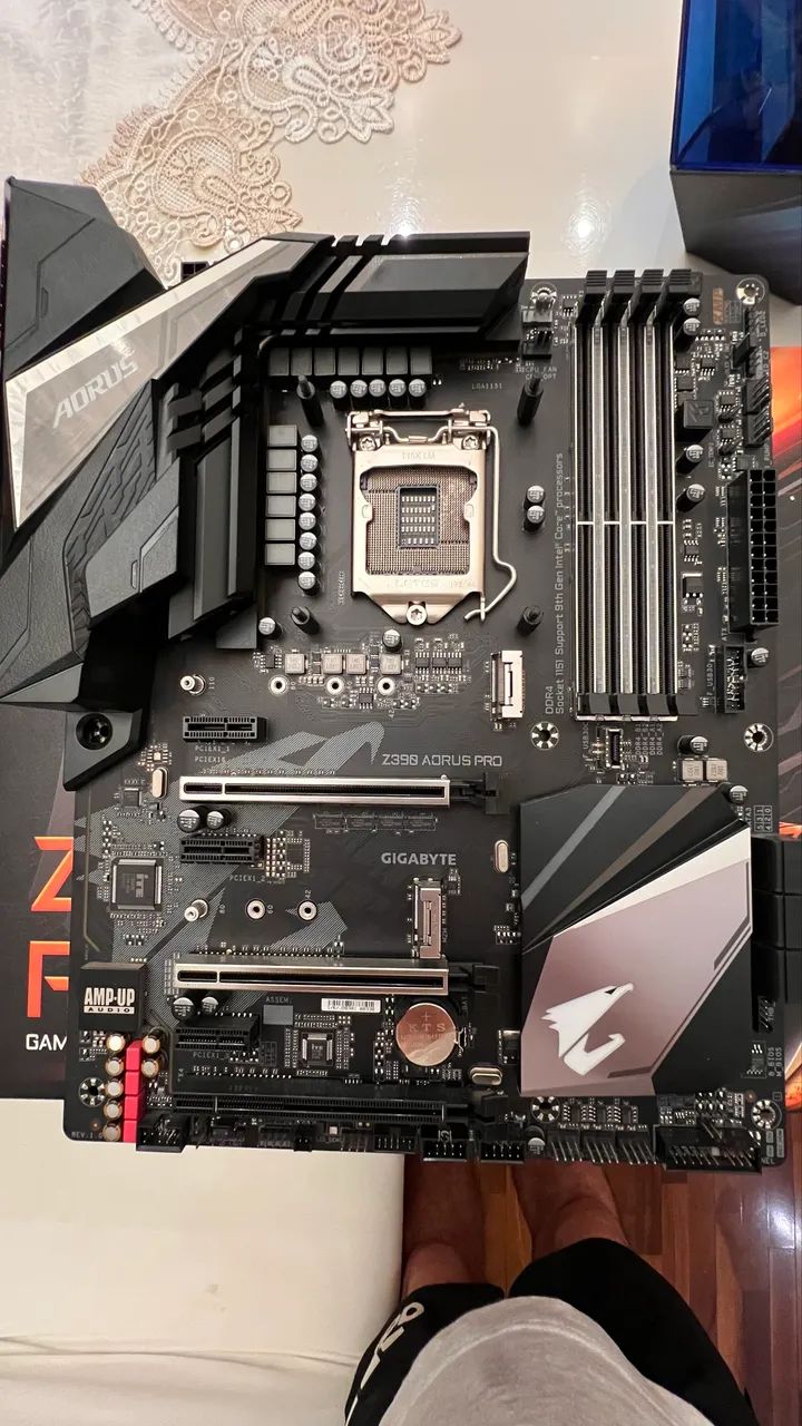 Placa-mãe Gigabyte Z390 AORUS PRO  - Foto 3