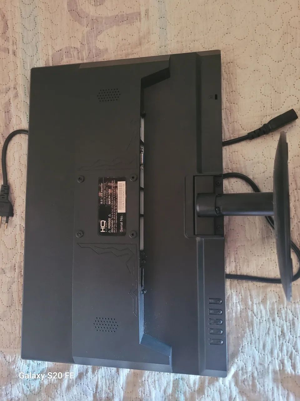 Modelo: Monitor HQ de 19.5 polegadas, modelo 19.5HQ-LED - Funcionando + Cabo HDMI de 3m - Foto 2