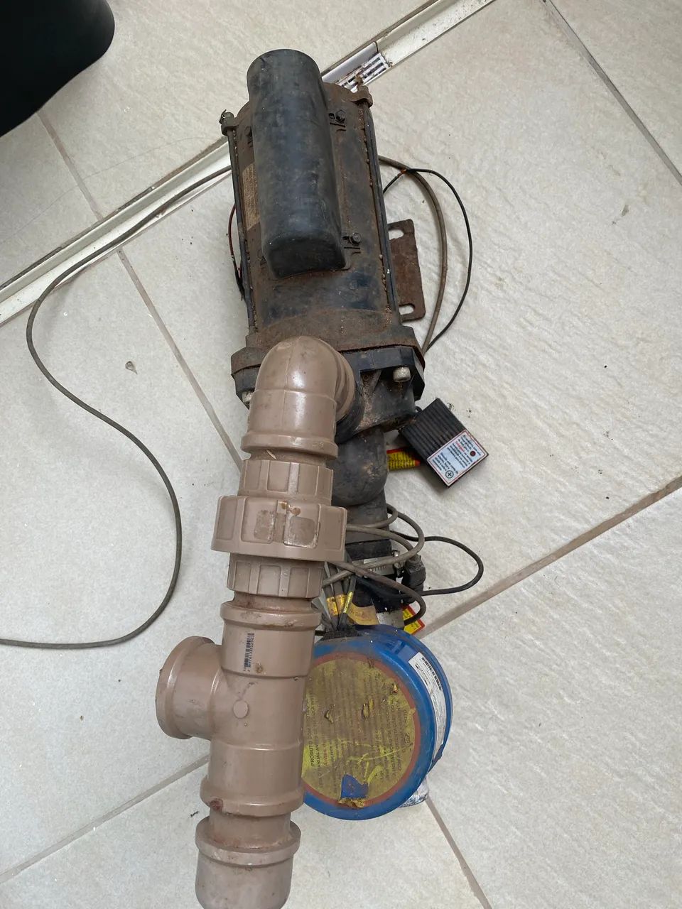Lote completo para piscina / hidromassagem / aquecimento - tudo funcionando